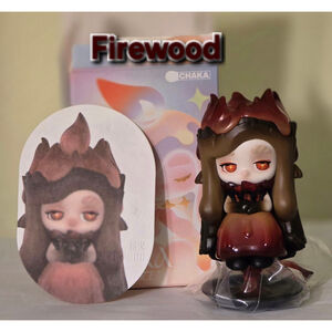 NWT POP MART CHAKA Light Sprite Series - Firewood- Collectible Figure